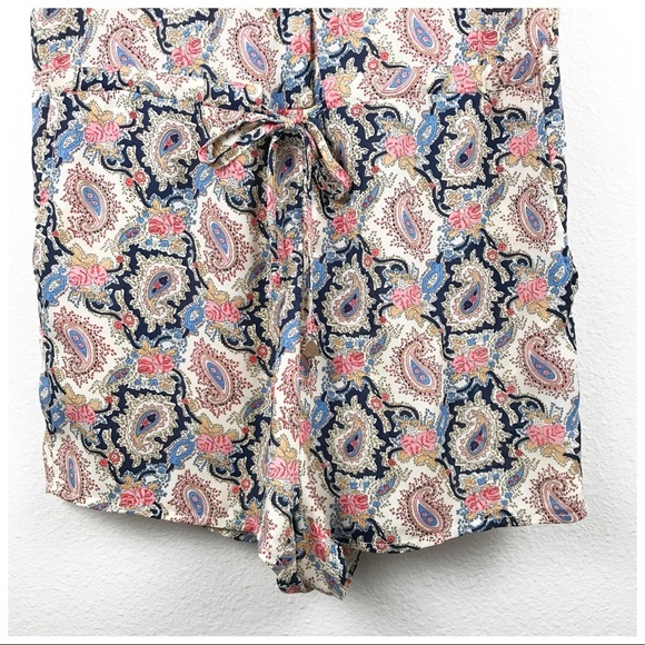 Bishop + Young Paisley Printed Romper Size Small - Picture 3 of 9